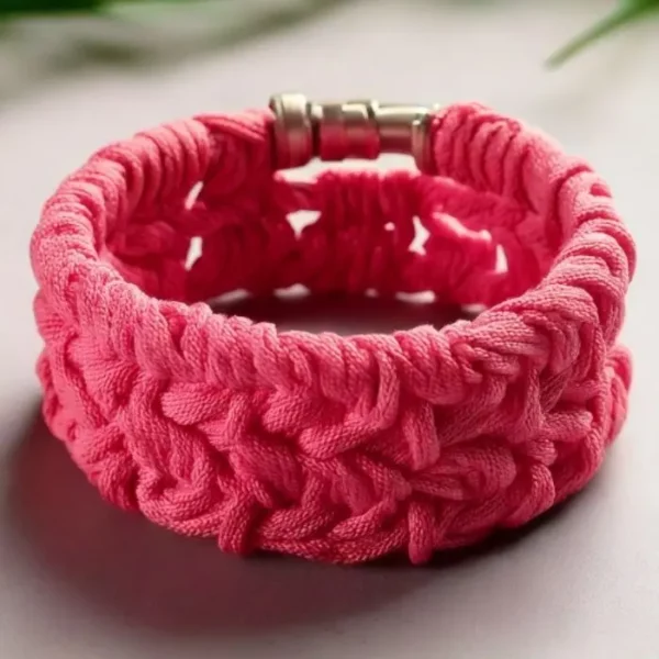 Bracelet macramé femme fait-main – Image 3